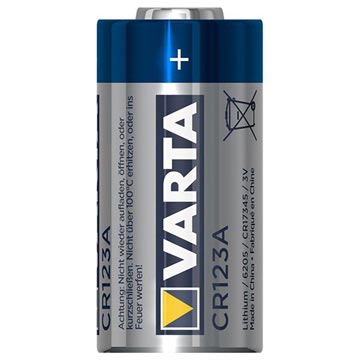 Varta 6205 CR123A Profesionálna lítiová batéria