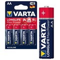 Varta LongLife Max Power AA batéria 4706110404 - 1,5 V - 1x4