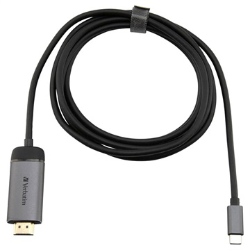 Doslovný video kábel USB -C/HDMI 4K - 1,5 m - čierna