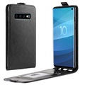 Samsung Galaxy S10 Vertikálne flip puzdro s slotom na kartu