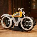 Vintage Motorcycle Mechanical Flip Desk Clock