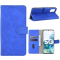 Samsung Galaxy S20 FE/S20 FE 5G Vintage Séria Púzdro do Peňaženky - Modrá