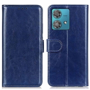 Motorola Edge 40 Neo peňaženka s magnetickým uzáverom - Modrá