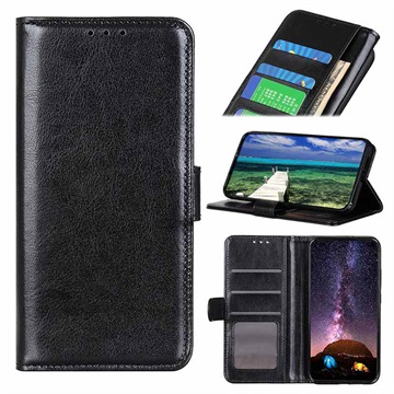 Xiaomi 11T/11T Pro Wallet Case so stojanom - čierna