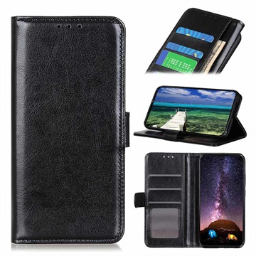 Nokia x10/x20 puzdro s magnetickým uzáverom - čierna