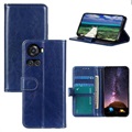 OnePlus Ace/10R peňaženka s magnetickým uzáverom - modrá