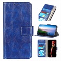 OnePlus Nord CE 2 5G Paská peňaženky s magnetickým uzáverom - modrá