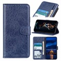 Samsung Galaxy A21S peňaženka s magnetickým uzáverom - modrá