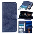 Samsung Galaxy A41 peňaženka s magnetickým uzáverom - modrá