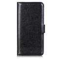 Sony Xperia 1 V peňaženka s magnetickým uzáverom - čierna