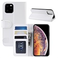 puzdro na peňaženku iPhone 11 Pro Max s magnetickým uzáverom - biela