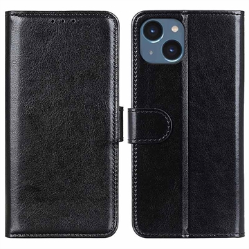 iPhone 15 Plus Peňaženka s Magnetickým Uzáverom