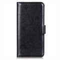 iPhone 15 Pro peňaženka s magnetickým uzáverom - čierna