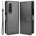Samsung Galaxy Z Fold4 Púzdro na Peňaženku s Vreckom na Kartu
