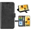 Google Pixel 7 Pro Wallet puzdro s magnetickým uzáverom - čierna
