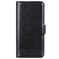 Sony Xperia 10 V Peňaženka s Magnetickým Uzáverom - Čierna