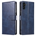 Samsung Galaxy A04s/A13 5G Púzdro do Peňaženky so Stojanom - Modrá