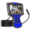 Vodotesná 8mm endoskopická kamera s 8 LED svetlami M50 - 5m (Otvorená krabica - Výborná) - Modrá