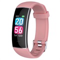 Vodotesný sledovač fitness aktivity Bluetooth KH20 (Otvorená krabica - Výborná) - Pink