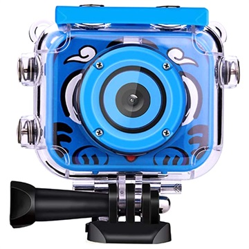Nepremokavý detský digitálny fotoaparát AT -G20G - modrá