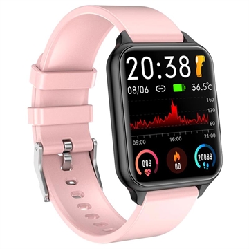 Nepremokavé inteligentné hodinky s srdcovou frekvenciou Q26PRO (Otvorený box vyhovuje) - Pink