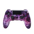 Bezdrôtový herný ovládač Gamepad pre PS4 Herný joystick s reproduktorom a konektorom pre stereo slúchadlá - Fialová hviezdna obloha