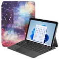 Wonder Series Microsoft Surface Pro 8 Folio Case (Otvorená krabica - Výborná) - Galaxy