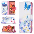 Séria Wonder Series Google Pixel 6 Case Wallet - Blue Butterfly
