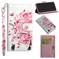 Wonder Series iPhone 12 mini peňaženka - kvitnúca strom