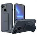 Wozinsky Kickstand iPhone 13 Mini Silikone Case - Navy Blue