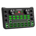 X60 Zvuková karta Konzolový stolový systém Zvukový kartový mixér pre karaoke vysielanie KTV spev - (anglická verzia)