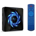 X96Q Max Smart Android 10 TV box s hodinami - 4 GB RAM, 64 GB ROM