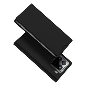 Xiaomi 15 Pro Dux Ducis Skin Pro Flipové Puzdro - Čierne