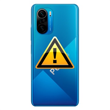 Xiaomi POCO F3 Oprava krytu batérie - modrá