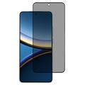 Ochranné Tvrdené Sklo na Displej Xiaomi Poco F7 Pro Privacy Full Cover – Čierny Okraj