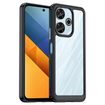 Xiaomi Redmi Note 13R/Redmi 13/Poco M6 4G Anti-Shock Hybridné Puzdro - Čierny