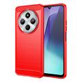 Xiaomi Redmi 14C Puzdro z Brúseného TPU - Uhlíkové Vlákno