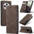 Puzdro do Peňaženky Caseme 013 Xiaomi Redmi 14C - Káva