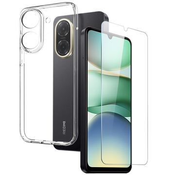 Xiaomi Redmi A5 4G/Poco C71 Northjo 2-in-1 Protection Set - Clear