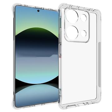 Xiaomi Redmi Note 14S Puzdro Nárazuvzdorný TPU - Priehľadné