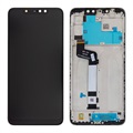 Xiaomi Redmi Note 6 Pro Front Cover a LCD Display - Black