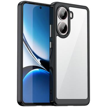 Xiaomi Redmi Turbo 4/Poco X7 Pro Anti-Shock Hybridné Puzdro - Čierny