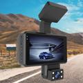 Avtomobilska kamera z dvojno lečo 1080p in G-senzorjem YC-868 - Spredaj / Notranjost