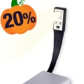 YJD-5335 Clip-On Book Light Tri farebné teploty jasu Nastaviteľná lampa na čítanie