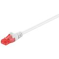 Goobay Sieťový Kábel RJ45 U/UTP CAT 6 - 0.25m - Biely