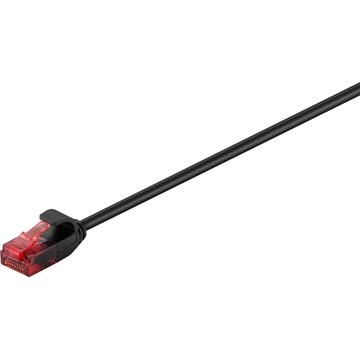 Goobay Plochý Štíhly Kábel RJ45 U/UTP CAT 6 - 10m