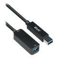 Club 3D 3.2 Gen 2 USB predlžovací kábel - 5m - Čierny