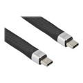 DeLOCK kábel USB 3.2 Gen 2 USB Type-C 13 cm - čierny