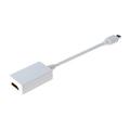Adaptér DIGITUS Mini DisplayPort / HDMI - 15cm - Biely