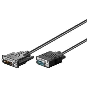 DVI-A/VGA Full HD-kábel, kompatibilný